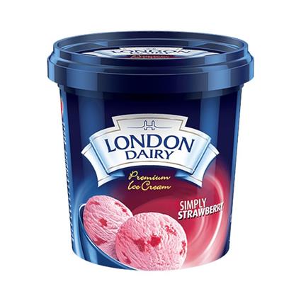 London Dairy Natural Strawberry 125Ml