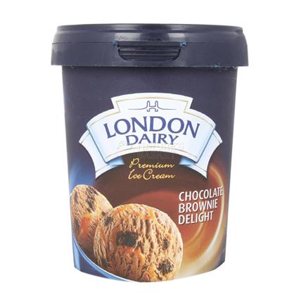 London Dairy Ice Cream - Chocolate Brownie Delight Tub 500Ml