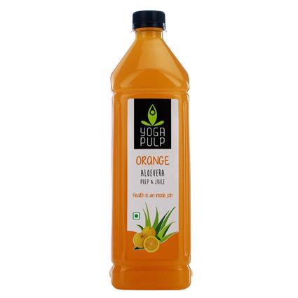 Yoga Pulp Orange Aloe Vera Juice, 1L Bottle