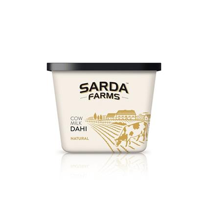 Sarda Farm Natural  Dahi, 400G Tub
