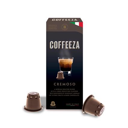 COFFEEZA CREMOSO COFFEE CAPSULES 55GM