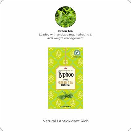Typhoo Organic Green Tea Moroccan Mint, 25 Tea Bags