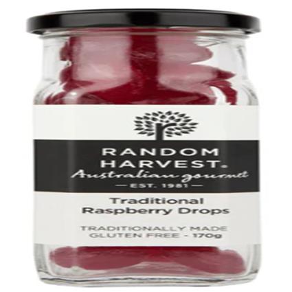 Random Harvest Traditional Raspberry Drops 190 gm