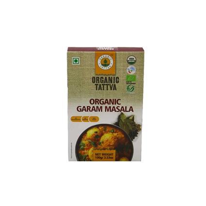 Organic Tattva Organic Garam Masala Powder, 100G Box