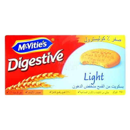 Mcvities Digestive Light Biscuits 250G