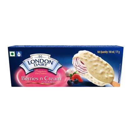 London Dairy Ice Cream Berrys Cream Stick 100Ml Box
