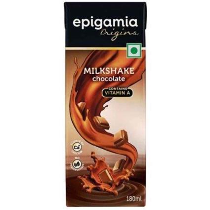 Epigamia Origins Chocolate Milkshake 180Ml Tetra Pack