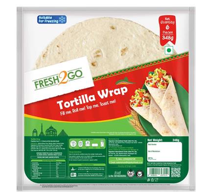 Fresh2Go Tortilla Wrap 348G Pack