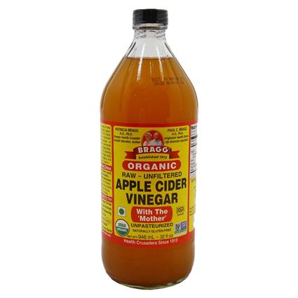 Bragg Organic Apple Cider Vinegar With Mother, 32Oz Bottle