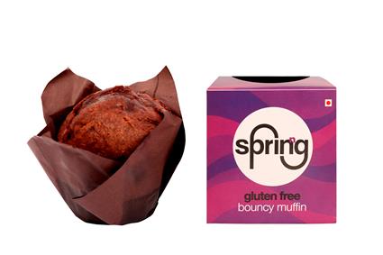 Sprinng Gluten Free Chocolate Chip Muffin, 100G Pack