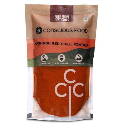 Conscious Food Kashmiri Red Chilli Powder 100G Bag