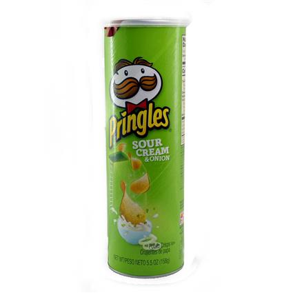 Pringles Cheddar & Sour Cream Chips, 158G
