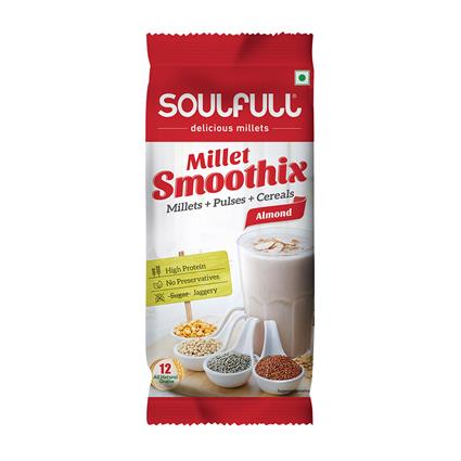 Soulfull Millet Smoothix Almond, 30G Pouch