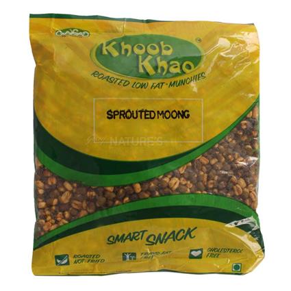 Sprouted Moong  -  Roasted Low Fat Munchies - Khoob Khao