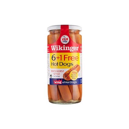WIKINGER HOT DOG IN BRINE 550GM