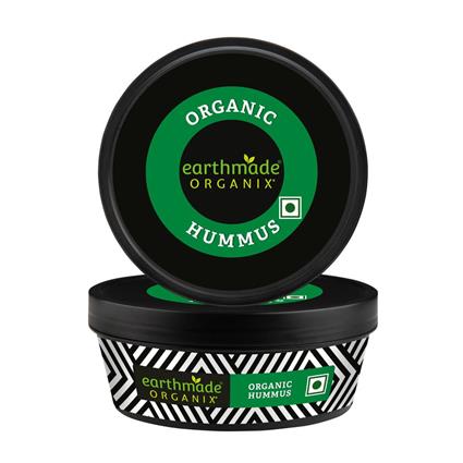 Earthmade Organix Organic Hummus, 200G