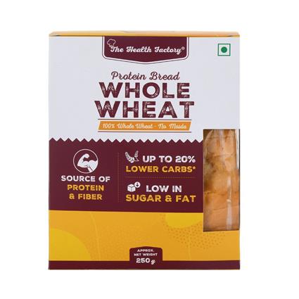 The Health Factory Whole Wheat Protein Bread 250G Pack