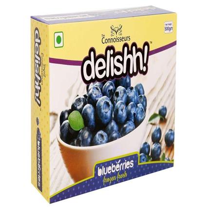 Delishh Blueberries Frozen Fresh 500g