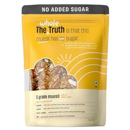 The Whole Truth 5 Grain No Added Sugar Breakfast Muesli 350G Packet