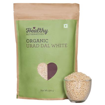 HA ORGANIC URAD DAL WHITE 500G