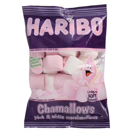Haribo Chamallows Pink & White, 140G Pouch