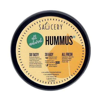 Saucery Sauce Hummus 150G