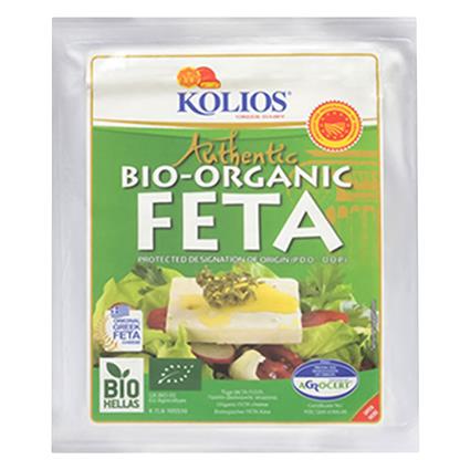 Kolios Feta Cheese Authentic Bio-Organic P.D.O In Vacuum 200G