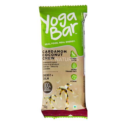 Yogabar Cardamom Coconut, 40G Pouch