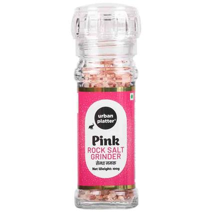 Urban Platter Pink Rock Salt Grinder 100 G