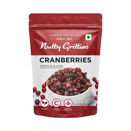 Nutty Gritties Sliced Cranberries 200G