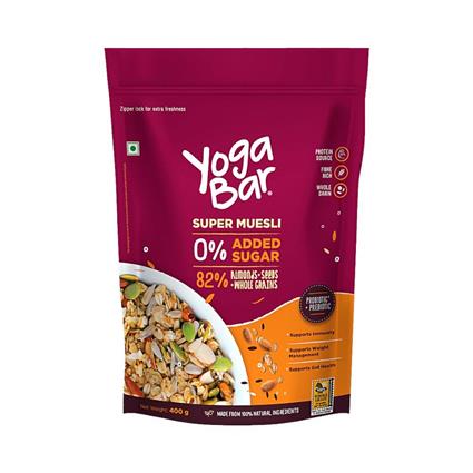 Yoga Bar Super Muesli 400G Pouch