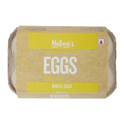 Natures Farm Fresh Eggs 6Pcs Box