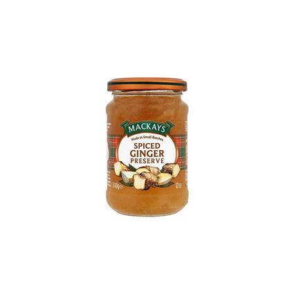 Mackays Spiced Ginger Preserve 340G Jar
