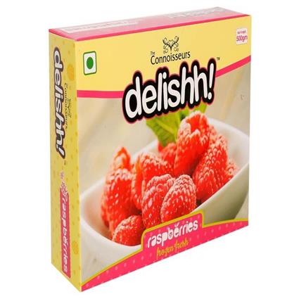 Delishh Raspberries Frozen Fresh 500g