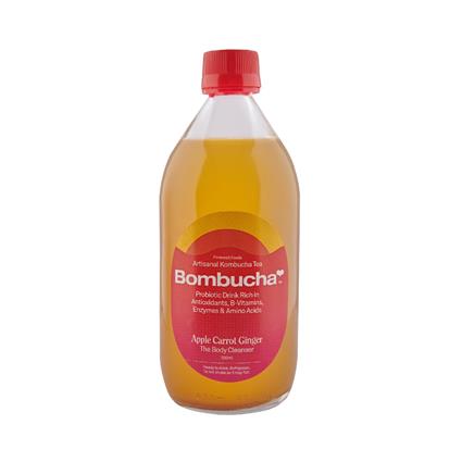 Bombucha Apple Carrot Ginger, 500Ml Bottle