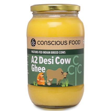 Conscious Food Desi A2 Cowghee 1L Bottle
