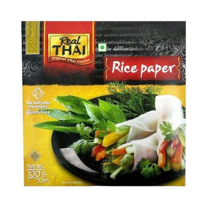 Real Thai Rice Paper Round 22Cm 100G