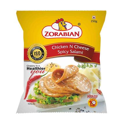 Zorabian Chicken N Cheese Spicy Salami 250G