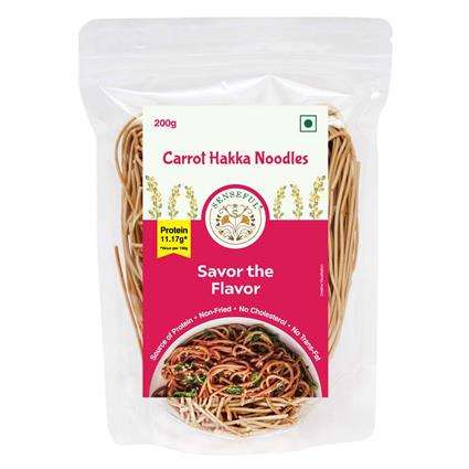 Senseful Carrot Hakka Noodles - 200 Gm