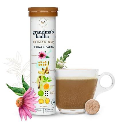 Wellbeing Nutrition Mother S Kadha- Ayurvedic Kadha Tea Bottle 15 Tablets