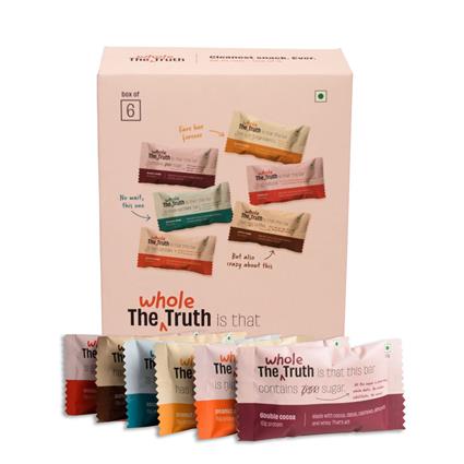 The Whole Truth All-In-One Protein Bars 312G Box (Pack Of 6)