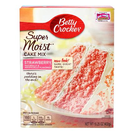Betty Crocker Strawberry Cake Mix, 432G 
