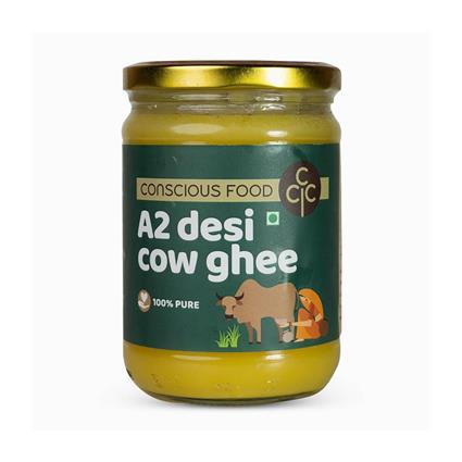 Concious Food Desi Cow Ghee 500Ml Jar