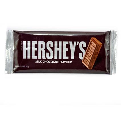 HERSHEYS MILK CHOCOLATE BAR 40G