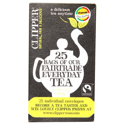 Fairtrade Everyday Tea  -  25 TB - Clipper