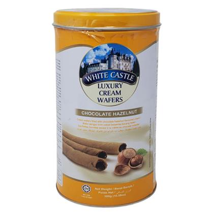 White Castle Wafer Sticks Chocolate Hazelnut Luxury Cream 300G