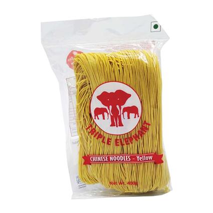 Triple Elephant Noodles Yellow 400 Gm