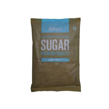 Natures Powder  Jaggery, 500G Pouch