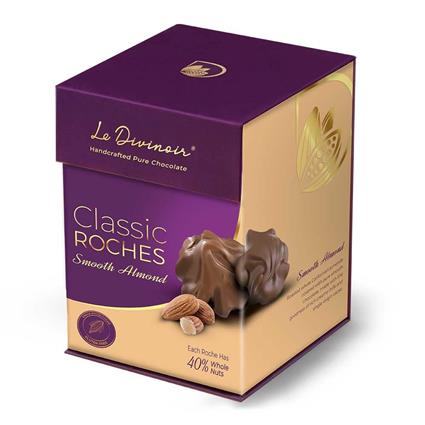 Le Divinoir Pure Smooth Almond Roches  (275 Grams Approx.)