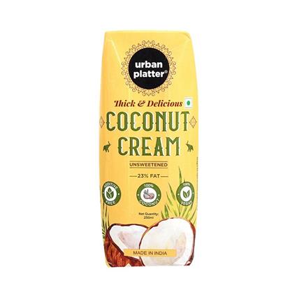 Urban Platter Unswtend Coconut Crm 250Ml